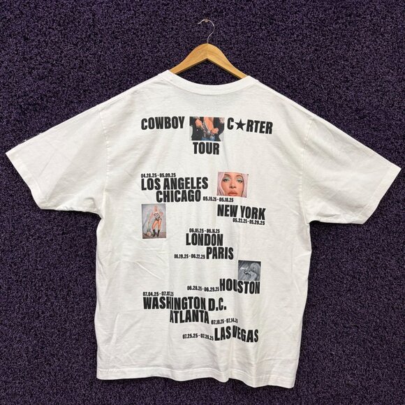 Beyoncé The Official Cowboy Carter Tour Country T-Shirt XL - Picture 1 of 4